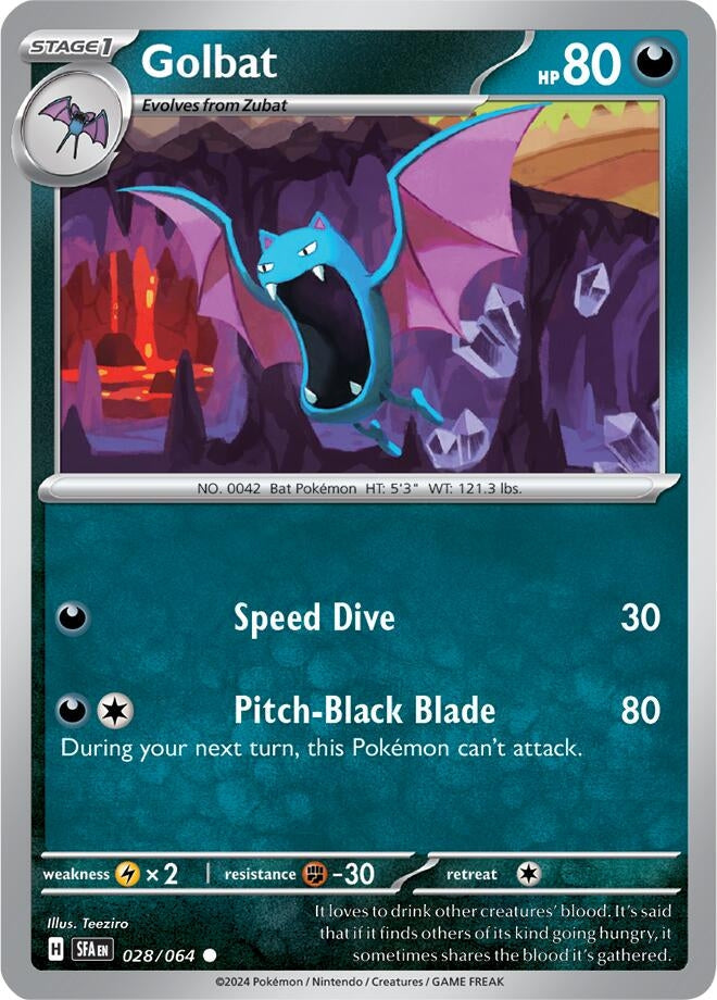 Golbat (SV: Shrouded Fable) (028/064)