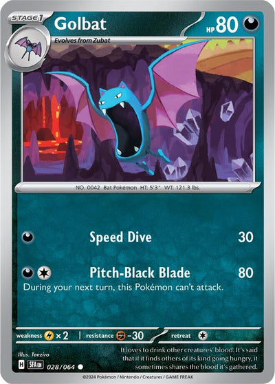 Golbat (SV: Shrouded Fable) (028/064)