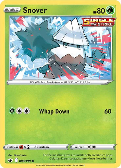 Image for Snover (SWSH06: Chilling Reign) (009/198) - Pokemon