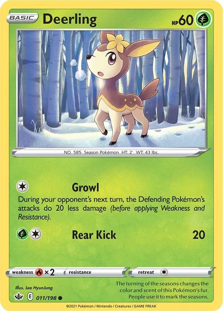 Image for Deerling (SWSH06: Chilling Reign) (011/198) - Pokemon
