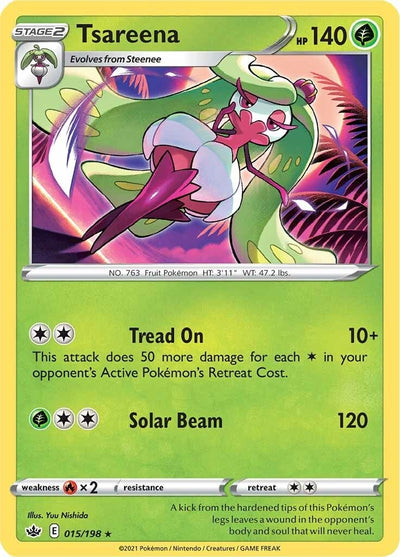 Image for Tsareena (SWSH06: Chilling Reign) (015/198) - Pokemon