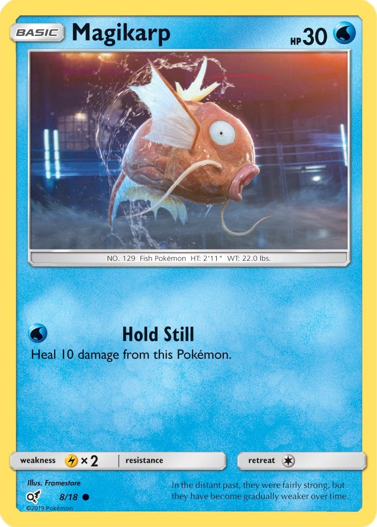 Magikarp (Holo Common) (Detective Pikachu) (8/18) 