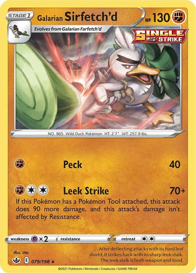 Image for Galarian Sirfetch'd (SWSH06: Chilling Reign) (079/198) - Pokemon