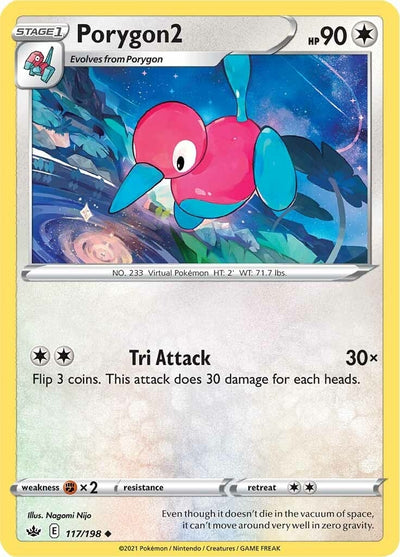 Image for Porygon2 (SWSH06: Chilling Reign) (117/198) - Pokemon