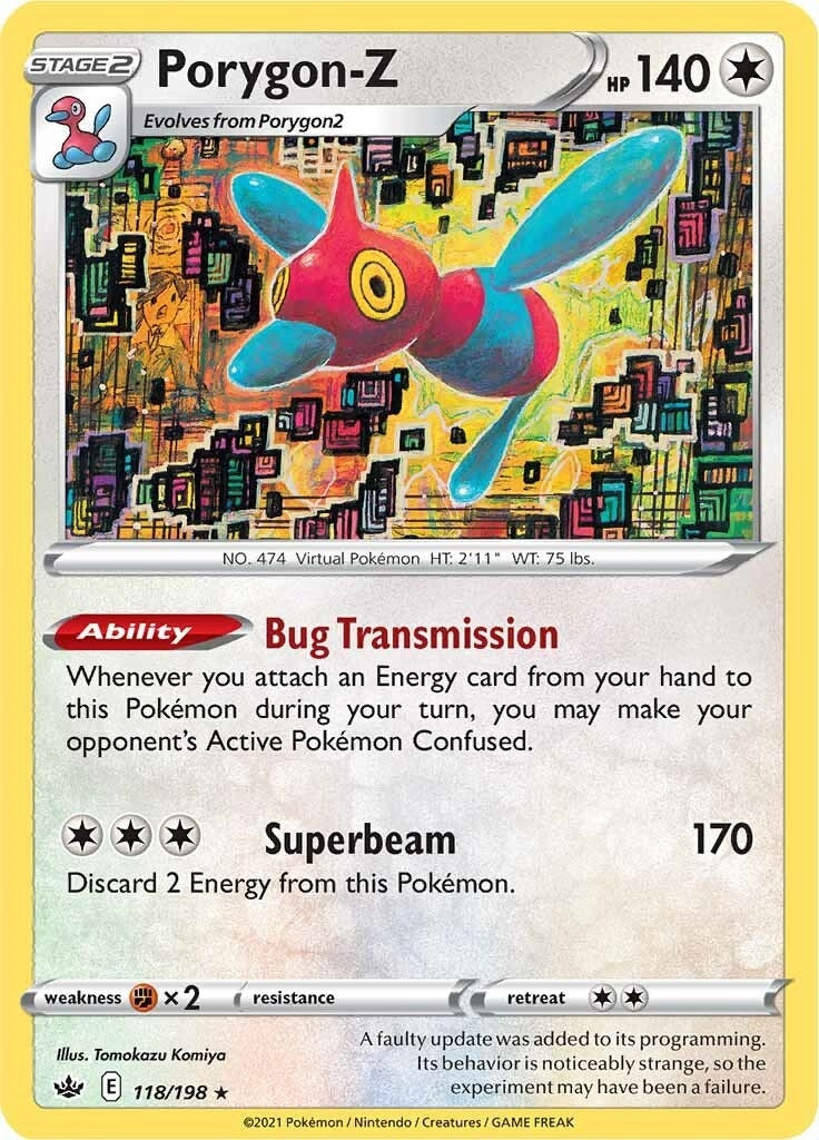 Image for Porygon-Z (SWSH06: Chilling Reign) (118/198) - Pokemon