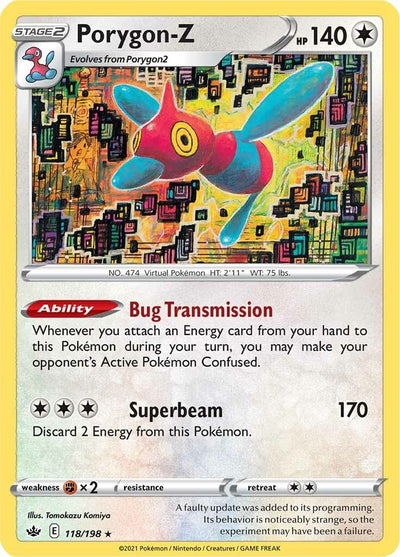 Image for Porygon-Z (SWSH06: Chilling Reign) (118/198) - Pokemon