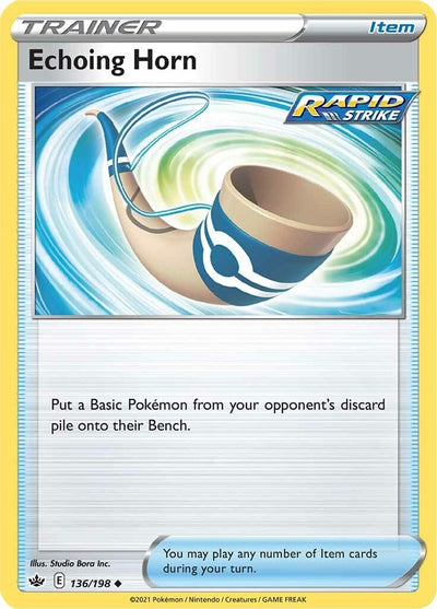Image for Echoing Horn (SWSH06: Chilling Reign) (136/198) - Pokemon