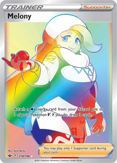 Image for Melony (Secret) (SWSH06: Chilling Reign) (218/198) - Pokemon