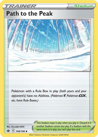 Image for Path to the Peak (SWSH06: Chilling Reign) (148/198) - Pokemon