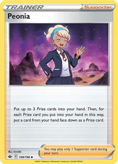 Image for Peonia (SWSH06: Chilling Reign) (149/198) - Pokemon