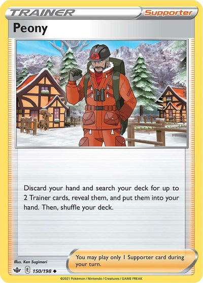 Image for Peony (SWSH06: Chilling Reign) (150/198) - Pokemon