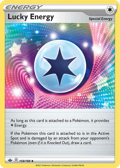 Image for Lucky Energy (SWSH06: Chilling Reign) (158/198) - Pokemon
