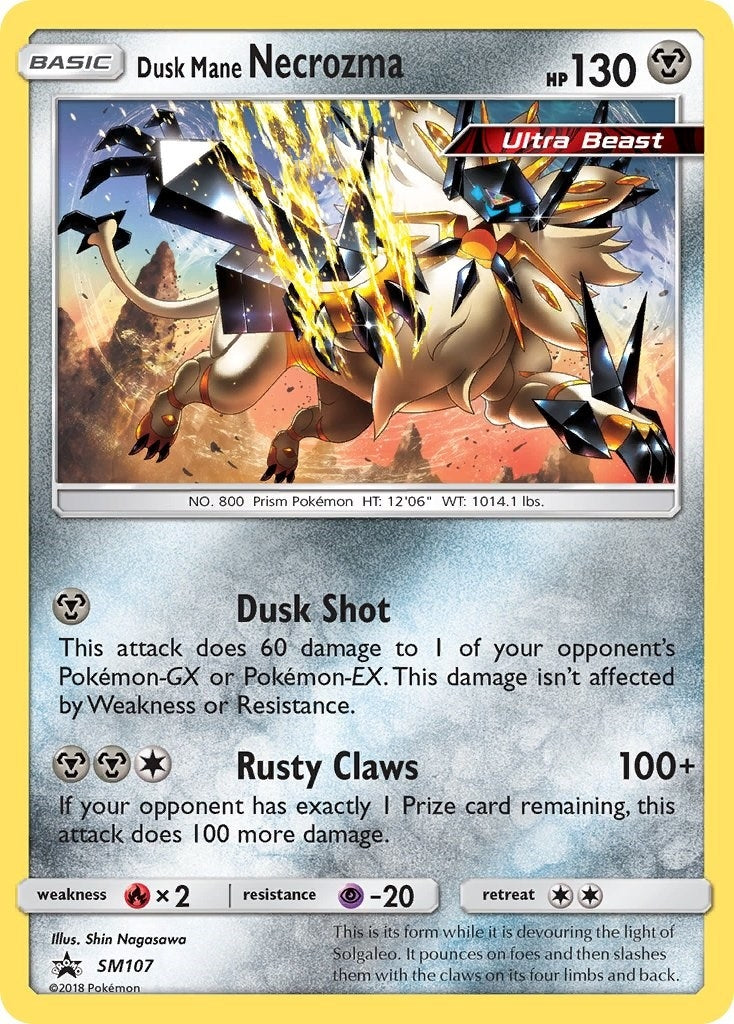 Dusk Mane Necrozma - SM107 (SM Promos) (SM107) 
