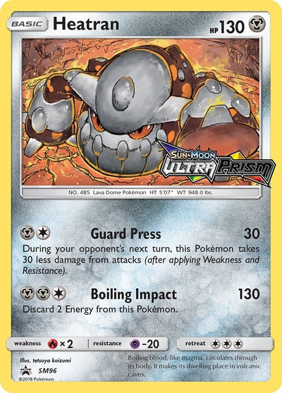 Heatran - SM96 (Prerelease) (SM Promos) (SM96)