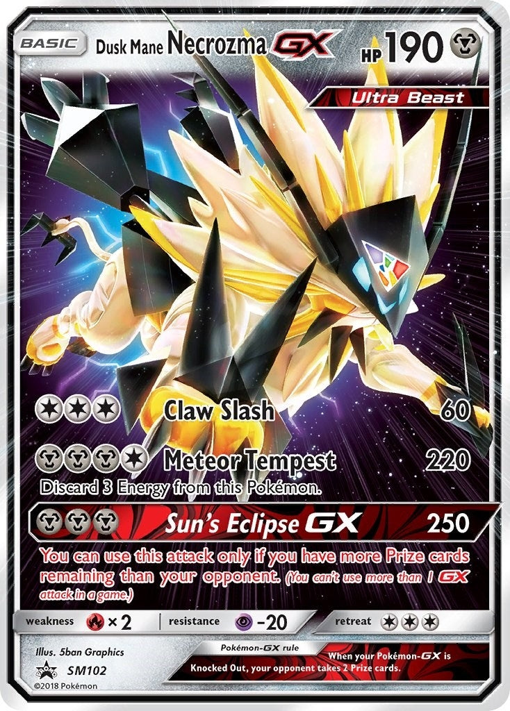 Dusk Mane Necrozma GX - SM102 (SM Promos) (SM102) 