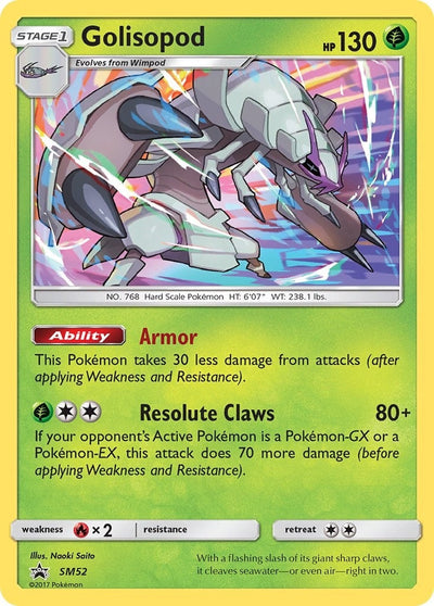 Golisopod - SM52 (SM Promos) (SM52) 