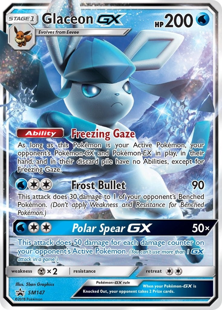 Glaceon GX - SM147 (SM Promos) (SM147) 