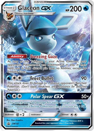 Glaceon GX - SM147 (SM Promos) (SM147) 