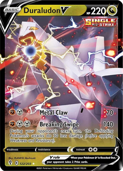 Image for Duraludon V (SWSH07: Evolving Skies) (122/203) - Pokemon