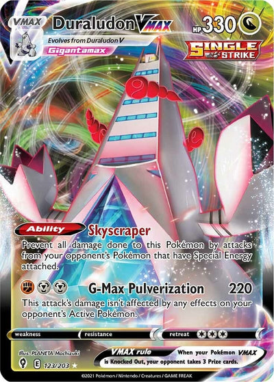 Image for Duraludon VMAX (SWSH07: Evolving Skies) (123/203) - Pokemon