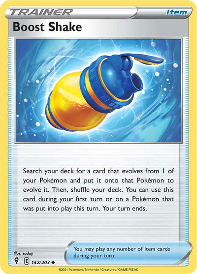 Image for Boost Shake (SWSH07: Evolving Skies) (142/203) - Pokemon