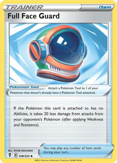 Image for Full Face Guard (SWSH07: Evolving Skies) (148/203) - Pokemon