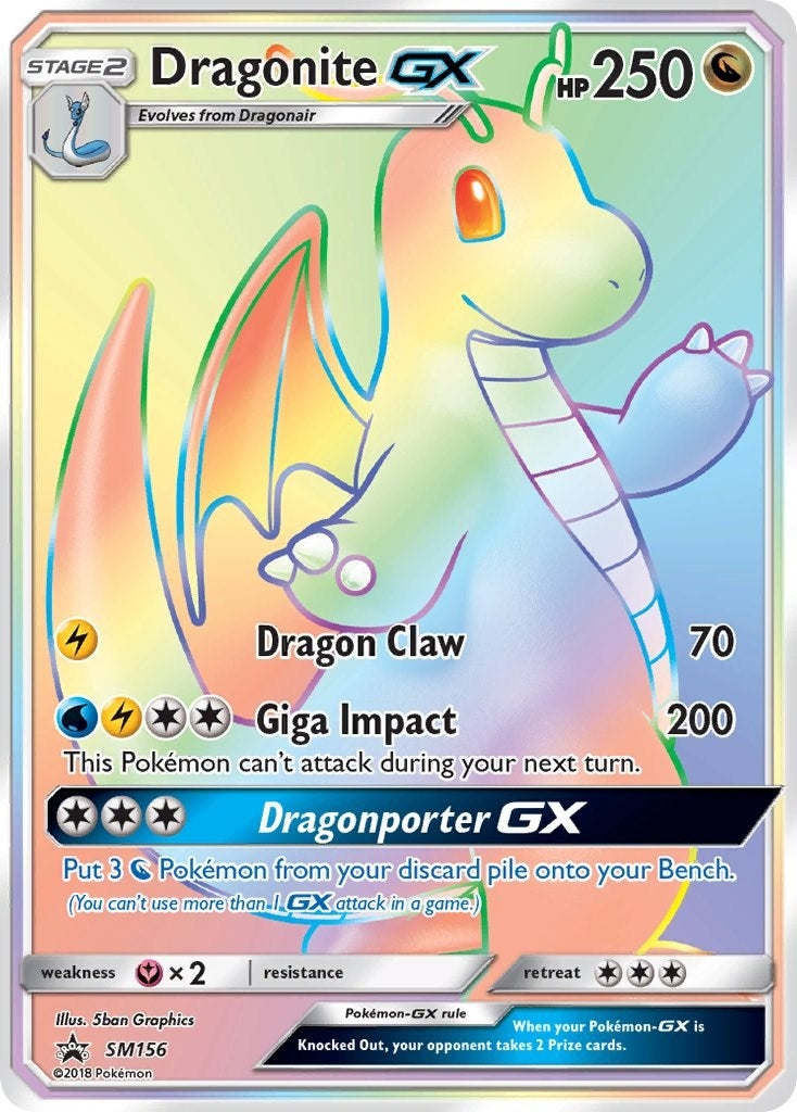 Dragonite GX - SM156 (SM Promos) (SM156)