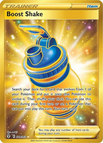 Image for Boost Shake (Secret) (SWSH07: Evolving Skies) (229/203) - Pokemon