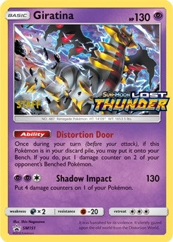 Giratina - SM151 (Prerelease) [Staff] (SM Promos) (SM151) 