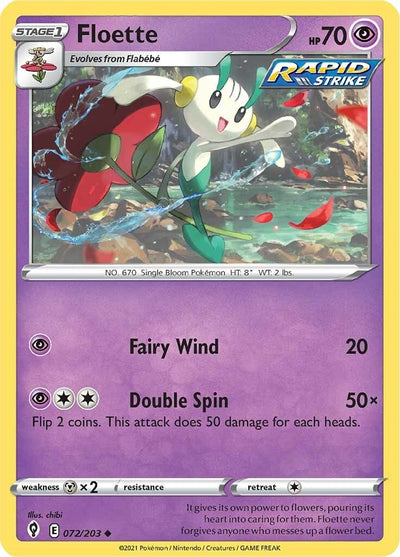 Image for Floette (SWSH07: Evolving Skies) (072/203) - Pokemon