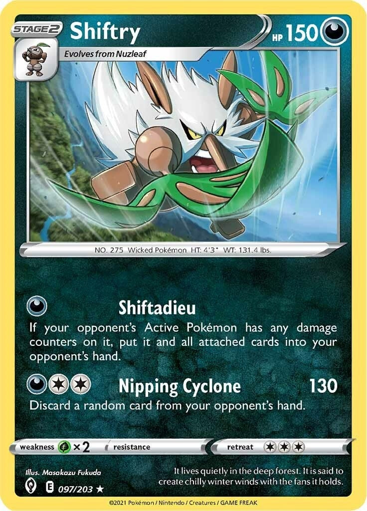 Image for Shiftry (SWSH07: Evolving Skies) (097/203) - Pokemon