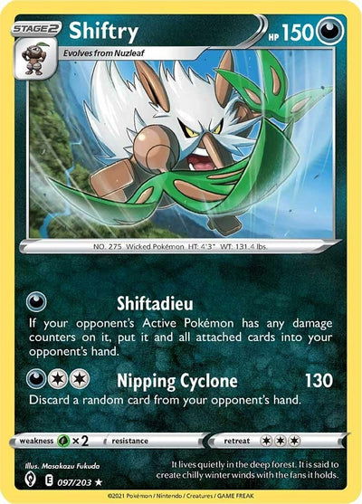 Image for Shiftry (SWSH07: Evolving Skies) (097/203) - Pokemon