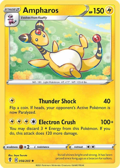Image for Ampharos (SWSH07: Evolving Skies) (056/203) - Pokemon
