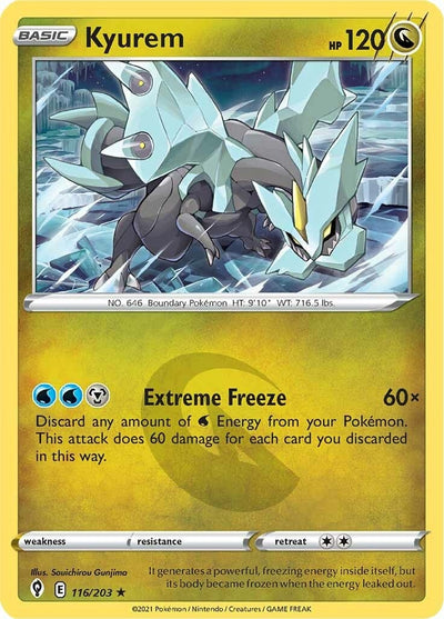 Image for Kyurem (SWSH07: Evolving Skies) (116/203) - Pokemon