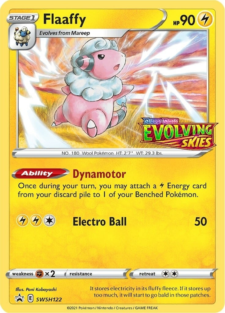 Image for Flaaffy - SWSH122 (Prerelease) (SWSH: Sword & Shield Promo Cards) (SWSH122) - Pokemon