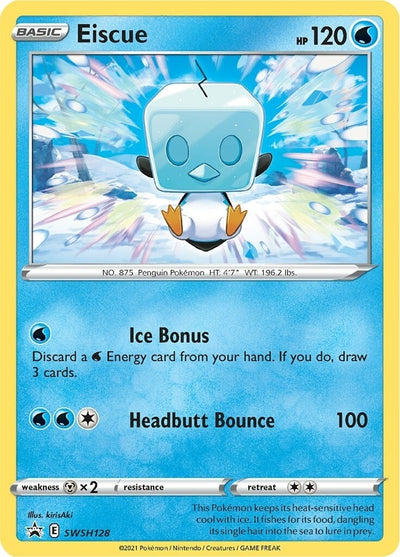 Image for Eiscue - SWSH128 (SWSH: Sword & Shield Promo Cards) (SWSH128) - Pokemon