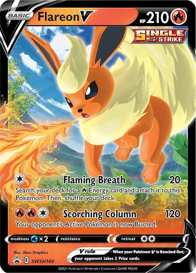 Image for Flareon V - SWSH149 (SWSH: Sword & Shield Promo Cards) (SWSH149) - Pokemon