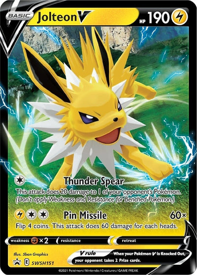 Image for Jolteon V - SWSH151 (SWSH: Sword & Shield Promo Cards) (SWSH151) - Pokemon