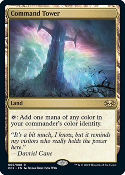 Image for Command Tower (Commander Collection: Black) (8) - Magic: The Gathering