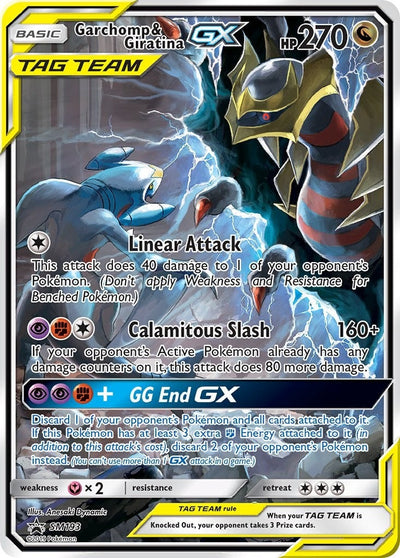Garchomp &amp; Giratina GX - SM193 (SM Promos) (SM193) 