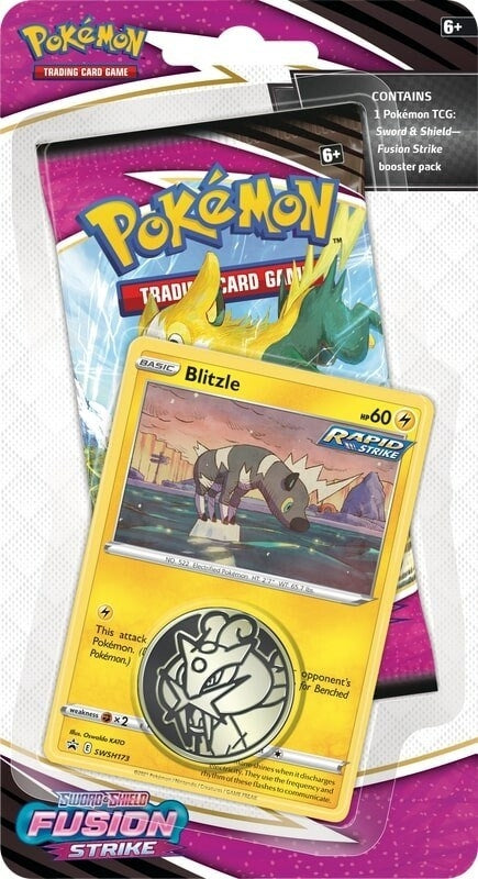 Image for Fusion Strike Single Pack Blister [Blitzle] (SWSH08)