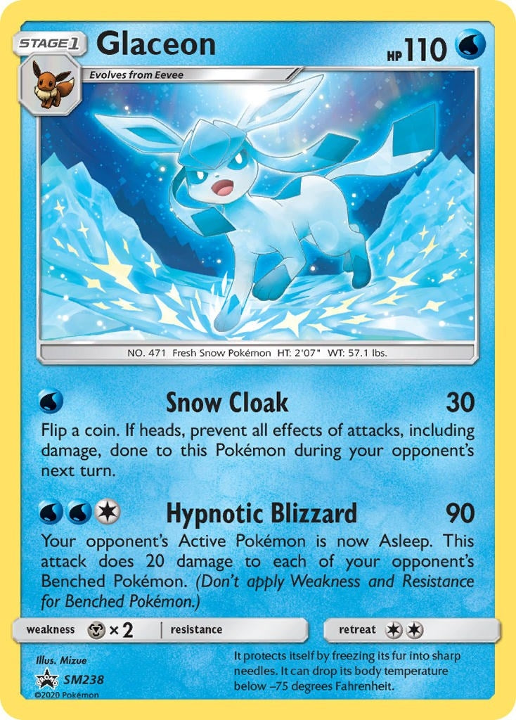 Glaceon - SM238 (SM Promos) (SM238) 