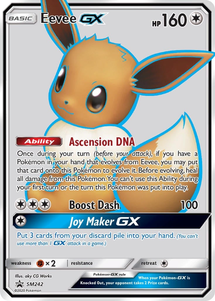 Eevee GX - SM242 (SM Promos) (SM242) 