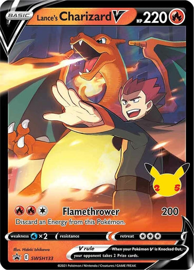 Image for Lance's Charizard V - SWSH133 (SWSH: Sword & Shield Promo Cards) (SWSH133) - Pokemon