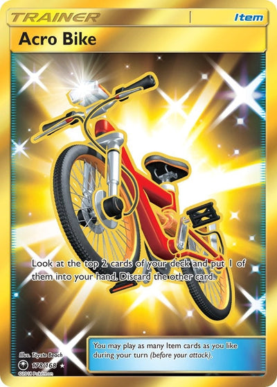 Acro Bike (Secret) (SM - Celestial Storm) (178/168) 