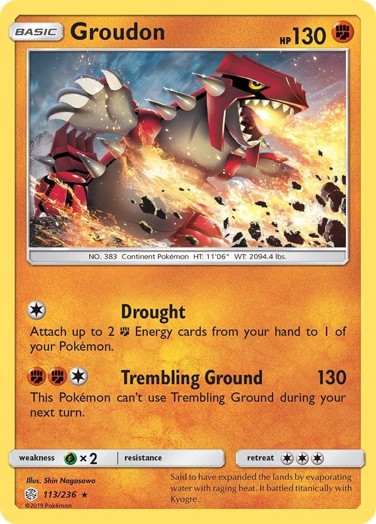 Groudon (SM - Cosmic Eclipse) (113/236)