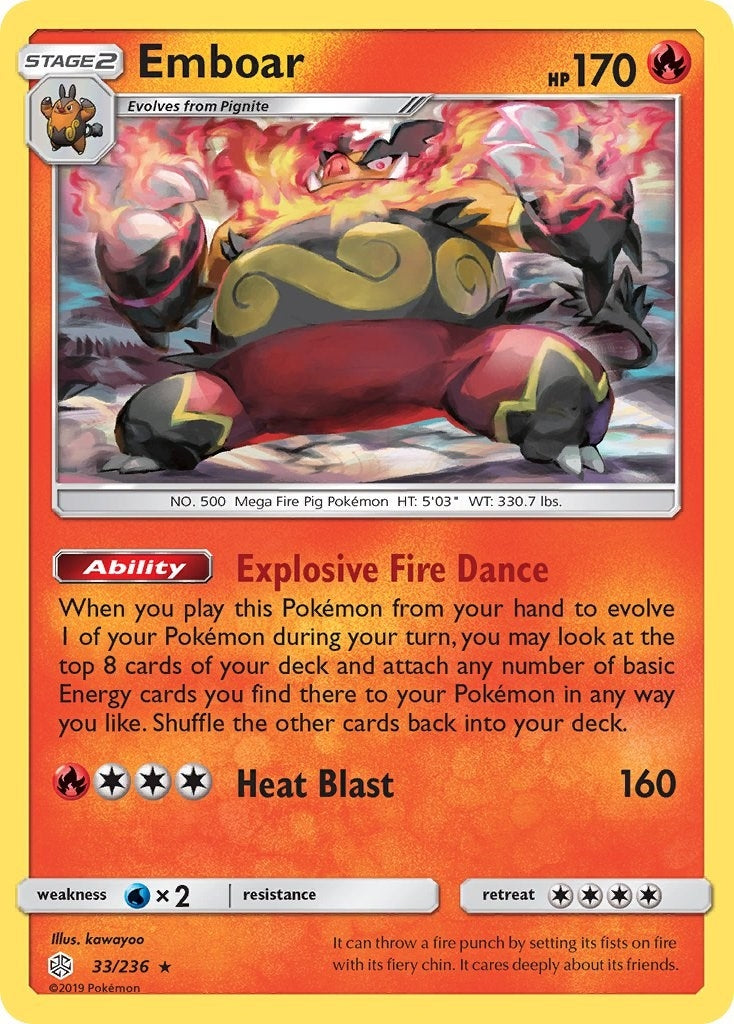 Emboar (SM - Cosmic Eclipse) (33/236) 