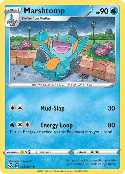 Image for Marshtomp (SWSH08: Fusion Strike) (063/264) - Pokemon