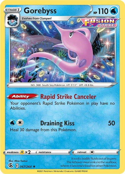 Image for Gorebyss (SWSH08: Fusion Strike) (067/264) - Pokemon