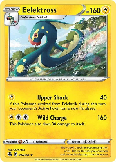 Image for Eelektross (SWSH08: Fusion Strike) (097/264) - Pokemon